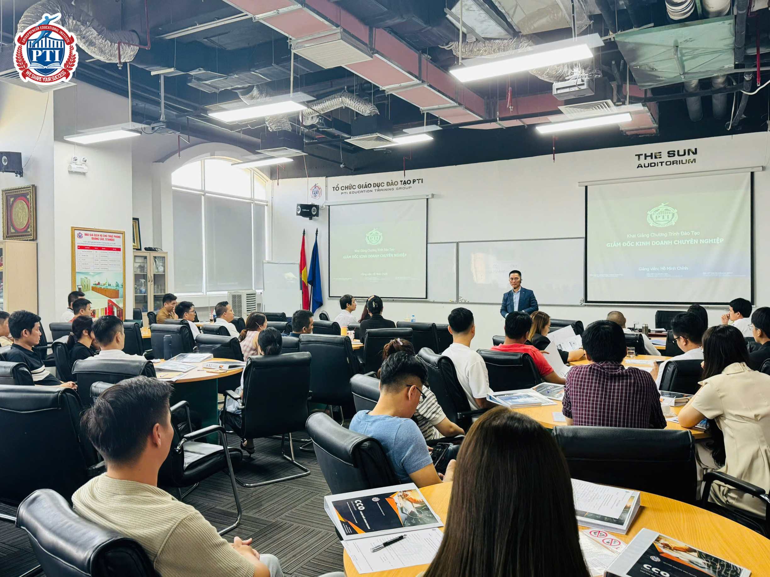 PTI HCM: khai giảng khóa học “Giám đốc Kinh doanh chuyên nghiệp” K34